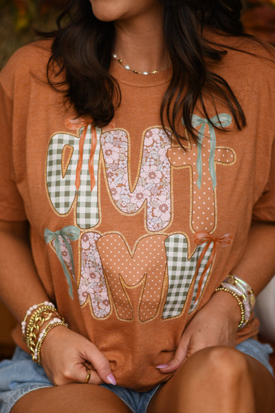 Autumn Faux Patch Tee