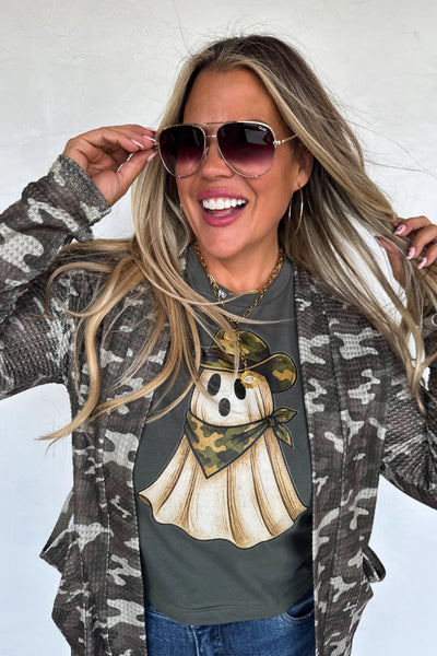 Camo Ghost Graphic Tee