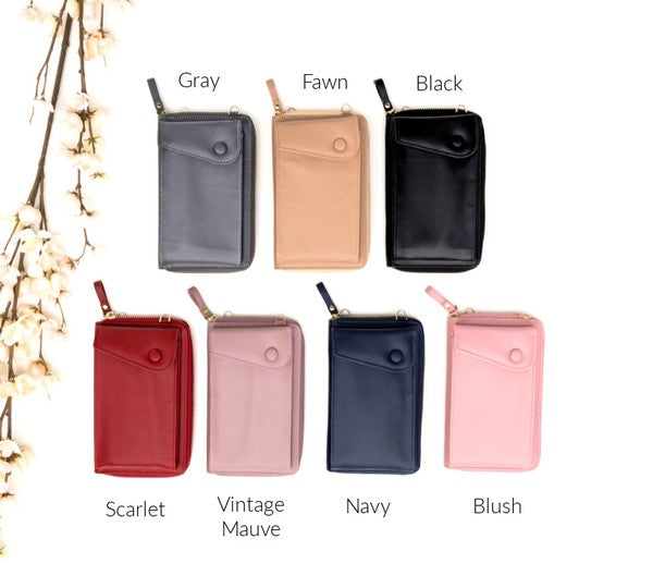 Cross Body Convertible Wallet  **4 Different Colors**