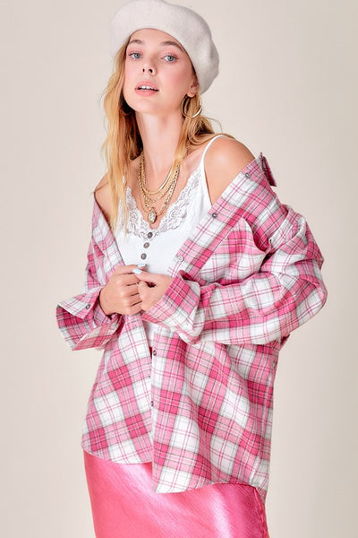 Dreamy Plaid Shirt  **Sale**