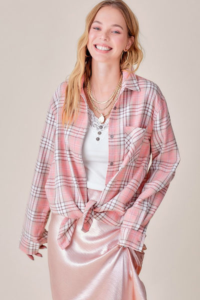 Dreamy Plaid Shirt  **Sale**