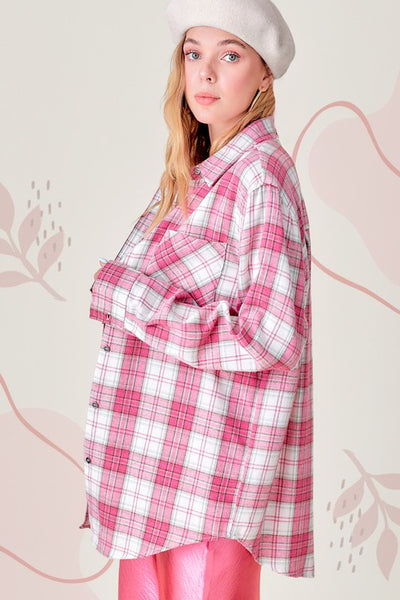 Dreamy Plaid Shirt  **Sale**