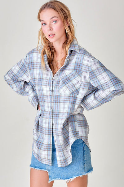 Dreamy Plaid Shirt  **Sale**