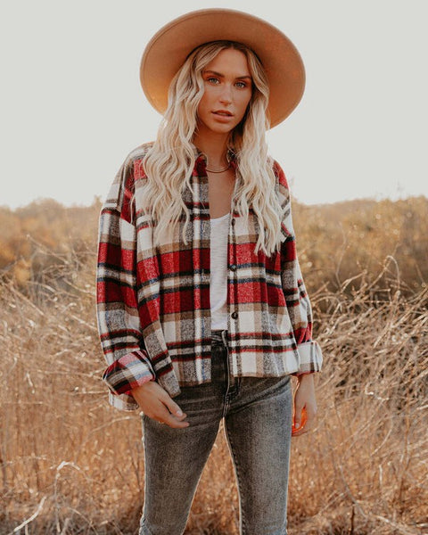 Women's Plaid Shacket