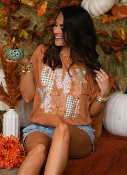 Autumn Faux Patch Tee