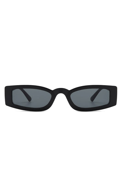 Rectangle Slim Retro Square Sunglasses