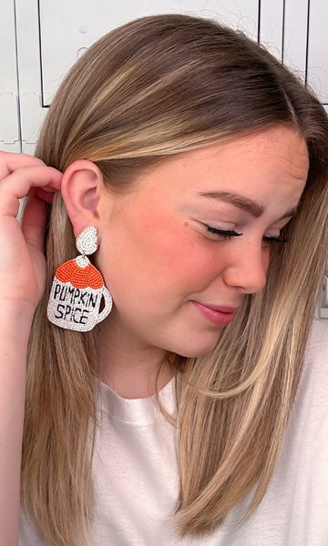 Pumpkin Spice Earrings