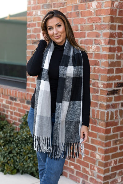 The Fallon Colorful Plaid Scarf **Sale**