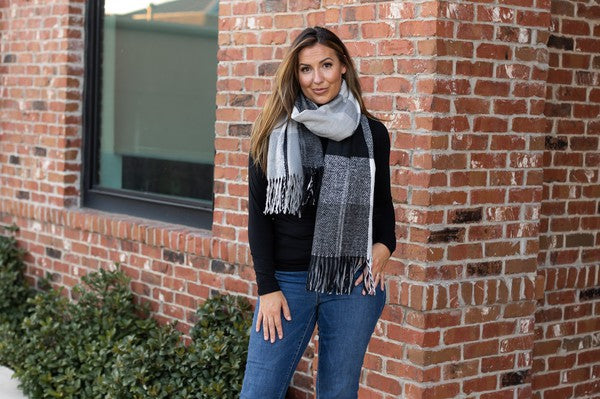 The Fallon Colorful Plaid Scarf **Sale**