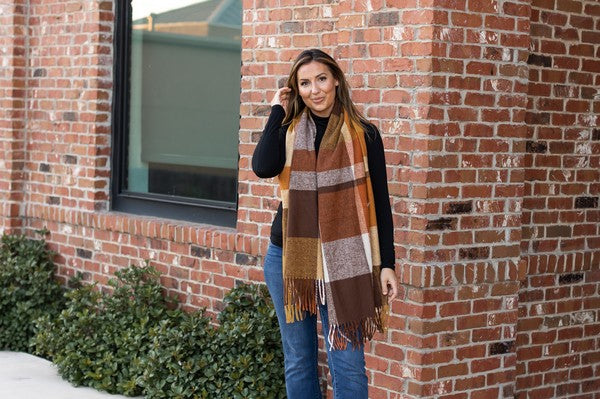 The Trinity Colorful Plaid Scarf **Sale**