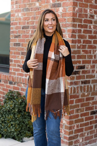 The Trinity Colorful Plaid Scarf **Sale**