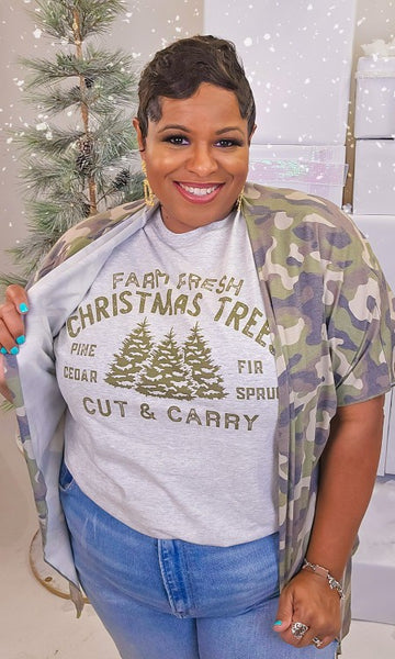 Farm Fresh Christmas Trees Graphic T-Shirt