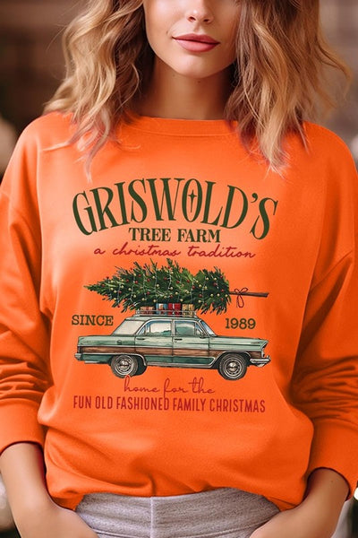 Griswold Christmas Tree Farm Fleece Sweatshirts **15 Colors**