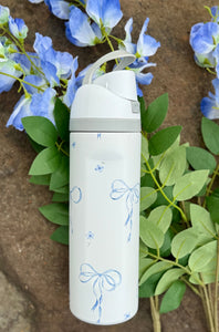 Stella Blue Bow Water Bottle
