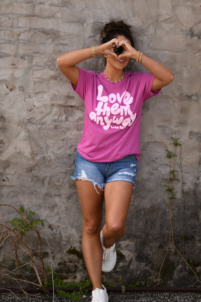 Love Them Anyway Graphic Tee