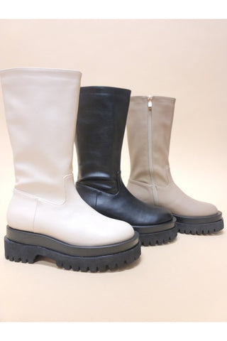 VENET-PLATFORM BOOTS