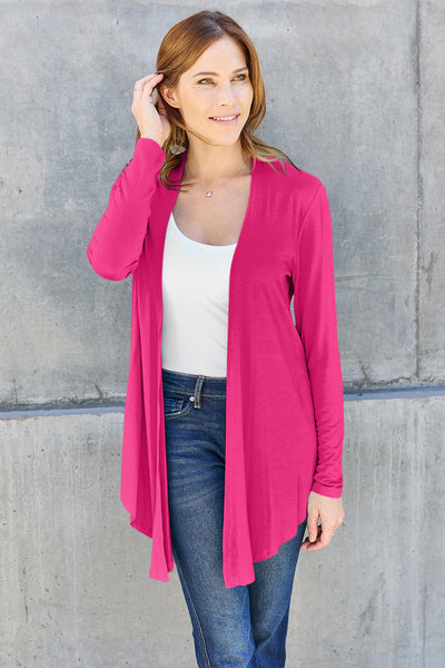 Open Front Long Sleeve Cardigan **5 Colors**