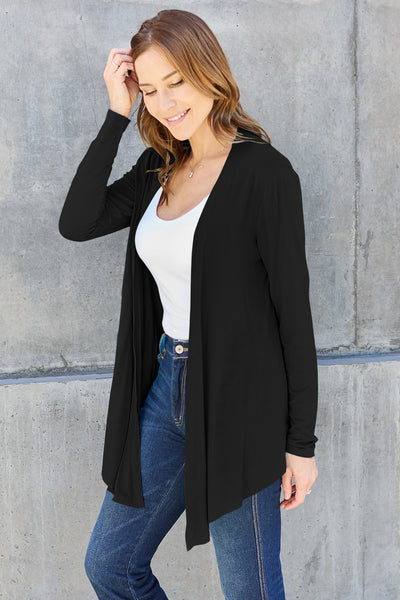 Open Front Long Sleeve Cardigan **5 Colors**