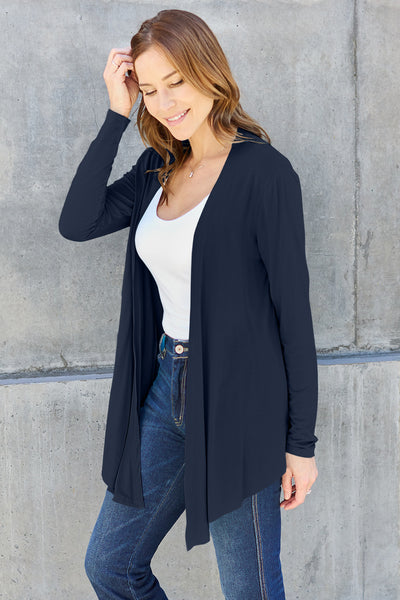 Open Front Long Sleeve Cardigan **5 Colors**