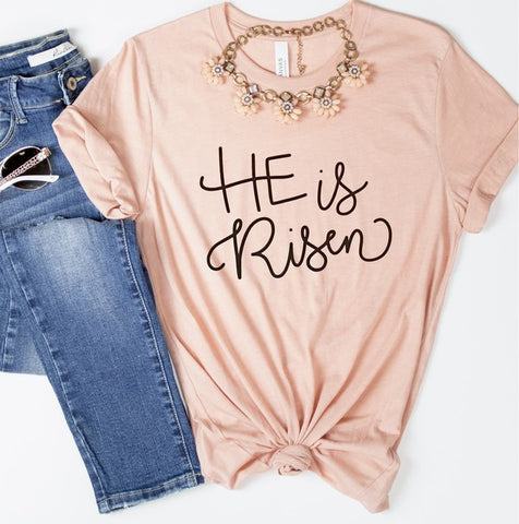 He is Risen Crewneck Tee