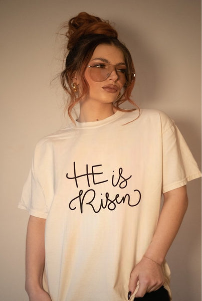 He is Risen Crewneck Tee