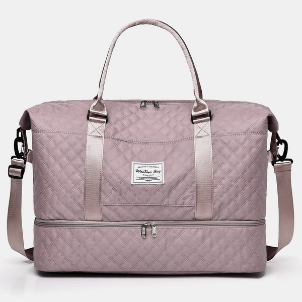 Diamond Grid Oxford Cloth Oversize Travel Bag **8 Colors**