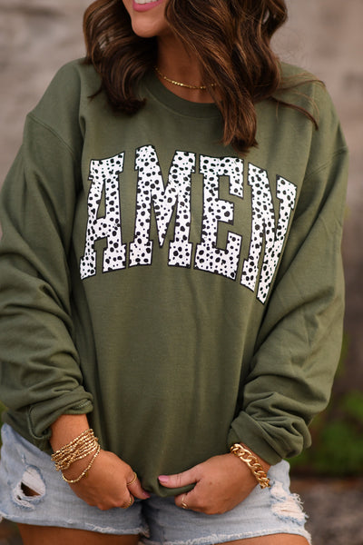 Dalmatian Amen Sweatshirt