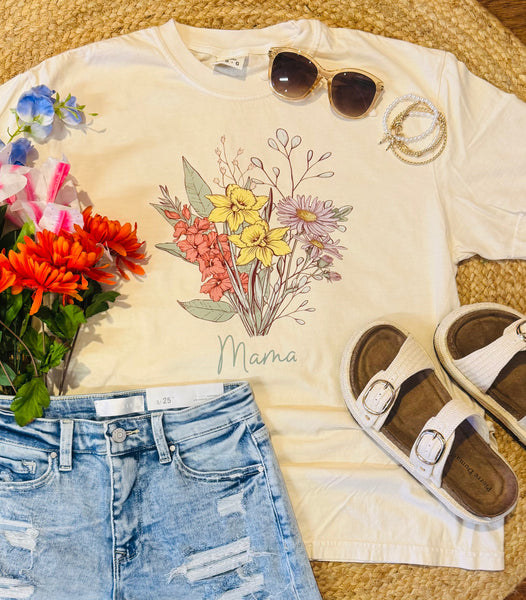 Birth Flower Graphic Tee