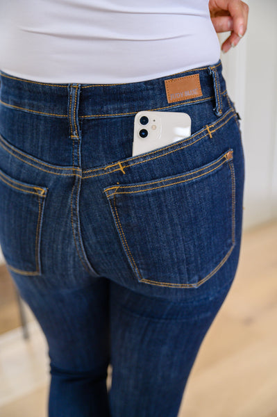 Georgia Back Yoke Skinny Jeans with Phone Pocket **On Sale**