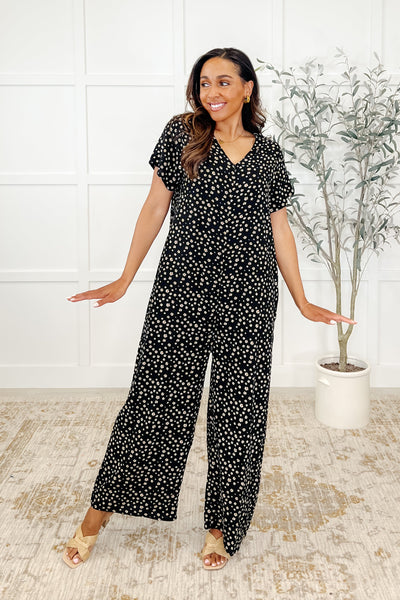 Jasmine Jumpsuit Blossoms xs-4x