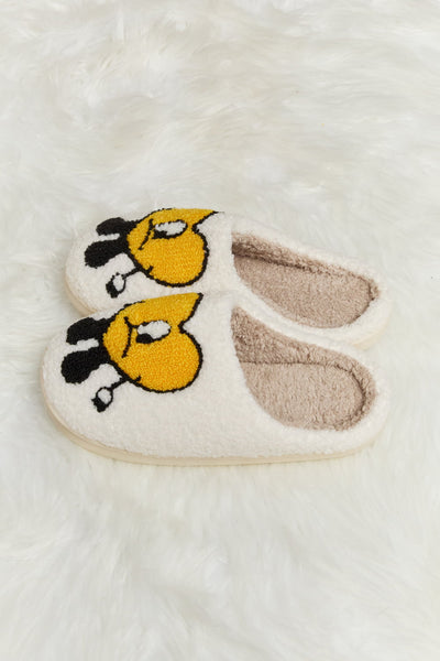 Melody Love Heart Print Plush Slippers **6 colors**