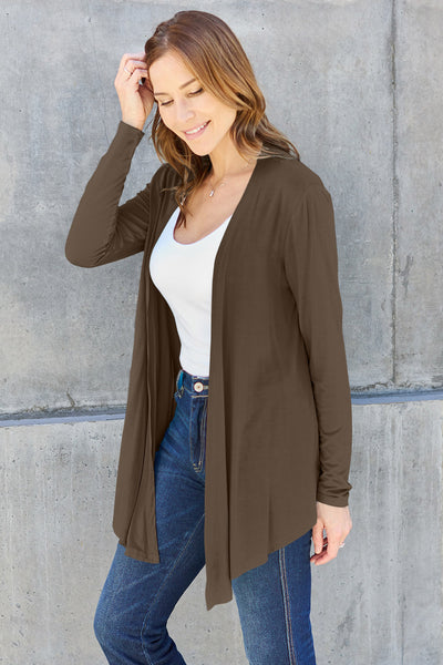 Open Front Long Sleeve Cardigan **5 Colors**