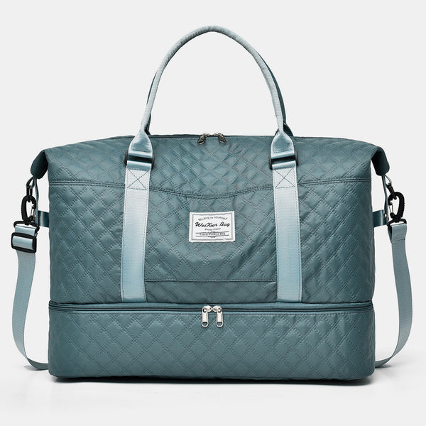 Diamond Grid Oxford Cloth Oversize Travel Bag **8 Colors**