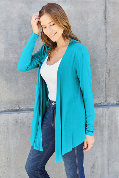 Open Front Long Sleeve Cardigan **5 Colors**