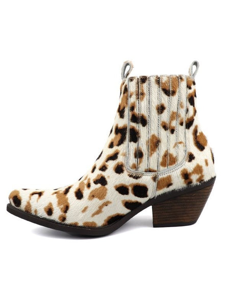 Chelsea Western Leather Bootie
