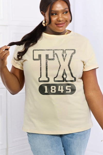 TX 1845 Graphic Cotton Tee