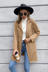 Lapel Collar Long Sleeve Blazer **3 COLORS**