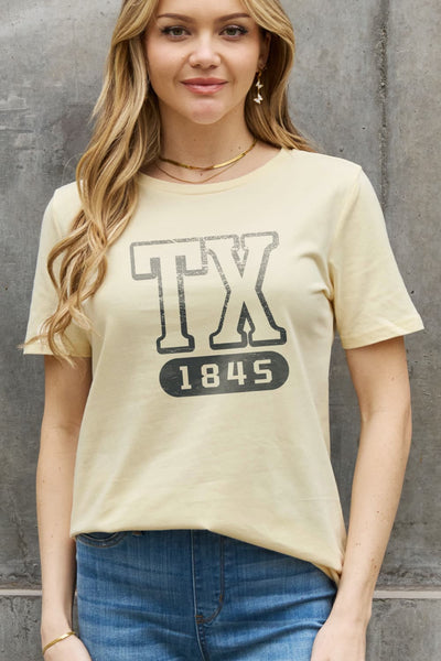 TX 1845 Graphic Cotton Tee