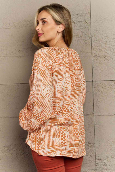 HEYSON Just For You Full Size Aztec Tunic Top **Reduced**